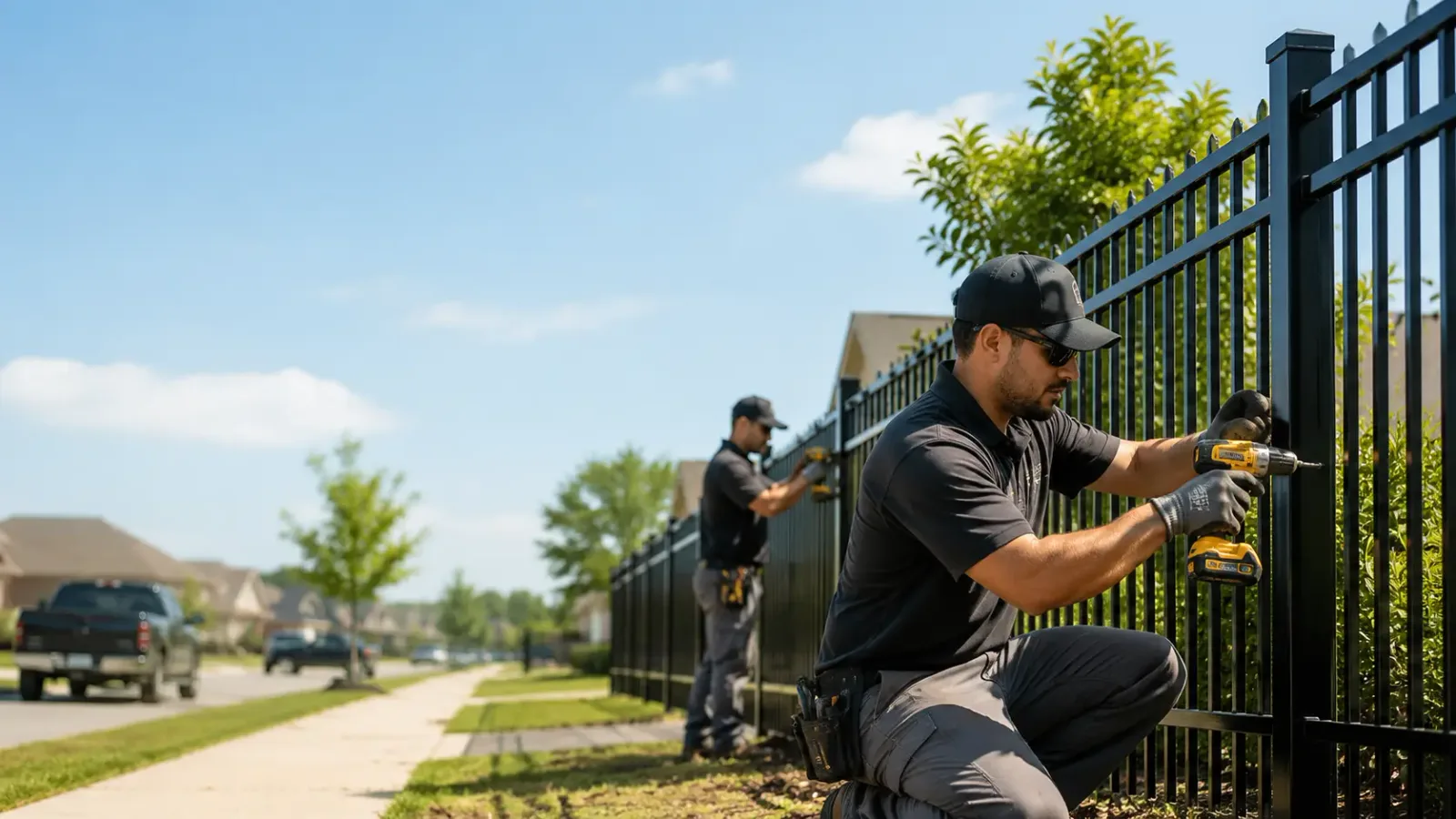 Metal Fence Installation in Treichlers, PA